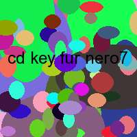 cd key fur nero7