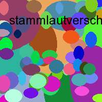 stammlautverschiebung im singular